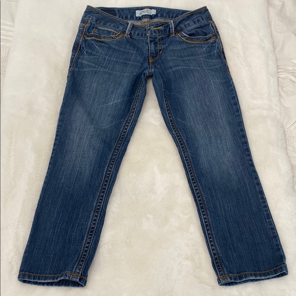 Aeropostale Classic Blue Women's Crop Jeans Size 3/4